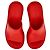 Salvatore Ferragamo Sandali Platform Rossi Rosso - vista 16