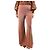 Missoni Pantalones de lurex marrón - talla L Castaño