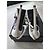 Saint Laurent Sandali Alice 105 in pelle bianca perle e catene Bianco - vista 6