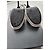 Saint Laurent Sandali Alice 105 in pelle bianca perle e catene Bianco - vista 8