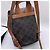 Céline Serene Triumph Canvas Rucksack Braun - Ansicht 2