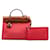 Hermès Red Toile Herbag Zip 31 Rosso  - vista 7