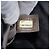 Chanel Black Medium CC Quilted Satin Single Flap Nero - vista 6