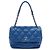 Chanel Blue Small Quilted Calfskin Love Me Tender Flap Azul