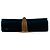 Saint Laurent Bolso Bandolera Kate de Terciopelo Azul Pequeño con Monograma y Borla - vista 3