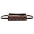 Louis Vuitton Pochette Florentine in Damier Ebene marrone - vista 3