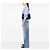 Chanel Blue Quilted Calfskin Coco Pleats Flap Blu navy - vista 6