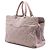 Chanel Pink Large CC gesteppter Denim Tote - Ansicht 2