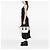 Céline Celine White Medium Bicolor Calfskin Tie Knot Tote - view 7