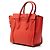 Luggage Céline Borsa Tote Celine Orange Micro in pelle Rosso Arancione - vista 2