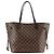 Louis Vuitton Marrone Damier Ebene Neverfull MM