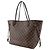 Louis Vuitton Marrone Damier Ebene Neverfull MM - vista 2