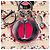 Lady Dior in rafia intrecciata beige Medium - vista 5