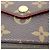 Louis Vuitton Pochette Felicie Monogram World Tour Marrone - vista 9