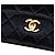 Borsa Chanel Black Medium Lambskin Kelly Parent Top Handle Nero - vista 5