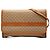 Céline Celine Beige Macadam beschichtetes Canvas Crossbody