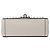 Borsa a tracolla Valentino in pelle grigia Rockstud con chiusura Flip Lock Marrone Grigio - vista 3