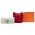 Hermès Red Clemence Evelyne I TPM Rosso - vista 7