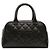 Borsa Bowling Chanel Black CC in Caviar trapuntato Nero