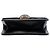 Valentino Black Mini Leather Rockstud Glam Lock Crossbody Nero - vista 3