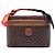 16 Céline Celine Brown Macadam Coated Canvas Vanity Bag