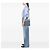 Chanel Blue Large Quilted Denim Boy Flap - vista 6