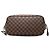 Louis Vuitton Marrone Damier Ebene Neverfull MM - vista 3