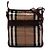 Borsa a tracolla Burberry Beige Exploded Check Canvas