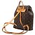 Louis Vuitton Marrone Monogram Montsouris - vista 2
