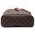 Louis Vuitton Marrone Monogram Montsouris - vista 3