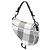 Borsa Saddle Dior bianca in pelle di vitello con paillettes e perline Bianco - vista 2