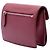 Borsa a tracolla Burberry Red Small Leather and House Check Canvas Derby Macken Rosso Bordò - vista 2