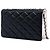 Chanel Black Quilted Lambskin Book Wallet On Chain Schwarz - Ansicht 2