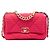 Chanel Pink Medium Tweed 19 Flap Rosa