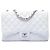 Chanel White Jumbo Classic Caviar Single Flap Bianco