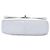 Chanel White Jumbo Classic Caviar Single Flap Bianco - vista 3