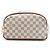 Beauty case Louis Vuitton White Damier Azur 25 Bianco