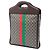 Borsa Gucci Beige GG Supreme Web Tiger - vista 2