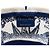 Borsa a secchiello Dior Blue Canvas Embroidered Reve d Infini D Bubble - vista 5
