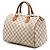 Louis Vuitton White Damier Azur Speedy 30 Branco - vista 2