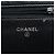 Chanel Black CC gesteppte Patentleder Wallet On Chain Schwarz - Ansicht 5
