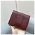 Cartera Hermès Roulis Slim en cuero rojo Roja - vista 6