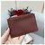 Cartera Hermès Roulis Slim en cuero rojo Roja - vista 7