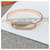 Bracelet Hermès Attelage Or Rose et Diamants Doré  - vue 7