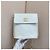 Borsa a tracolla Chanel Pearl Chain Hobo in pelle bianca Bianco - vista 2