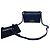 Chanel Le Boy Small V-Striped Pelle Blu Scuro