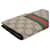 Gucci Web Stripe Long Wallet Braun  - Ansicht 10