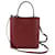 Prada Borsa Tote Panier Medium a tracolla Rosso - vista 5