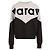 Isabel Marant Sudadera Houston Logo Negro - vista 2