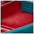 Borsa Gucci Matelasse Velvet GG Marmont Small Flap Blu - vista 10